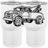 20 oz. Tall Stainless Steel Vacuum Insulated Tumbler White Thumbnail