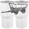 20 oz. Tall Stainless Steel Vacuum Insulated Tumbler White Thumbnail