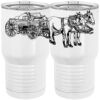 20 oz. Tall Stainless Steel Vacuum Insulated Tumbler White Thumbnail
