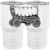 20 oz. Tall Stainless Steel Vacuum Insulated Tumbler White Thumbnail