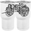 20 oz. Tall Stainless Steel Vacuum Insulated Tumbler White Thumbnail