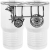 20 oz. Tall Stainless Steel Vacuum Insulated Tumbler White Thumbnail