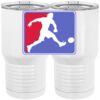 20 oz. Tall Stainless Steel Vacuum Insulated Tumbler White Thumbnail