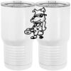 20 oz. Tall Stainless Steel Vacuum Insulated Tumbler White Thumbnail