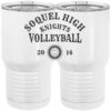 20 oz. Tall Stainless Steel Vacuum Insulated Tumbler White Thumbnail