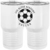 20 oz. Tall Stainless Steel Vacuum Insulated Tumbler White Thumbnail