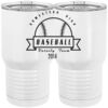 20 oz. Tall Stainless Steel Vacuum Insulated Tumbler White Thumbnail