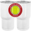 20 oz. Tall Stainless Steel Vacuum Insulated Tumbler White Thumbnail