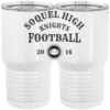20 oz. Tall Stainless Steel Vacuum Insulated Tumbler White Thumbnail