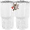20 oz. Tall Stainless Steel Vacuum Insulated Tumbler White Thumbnail