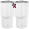 20 oz. Tall Stainless Steel Vacuum Insulated Tumbler White Thumbnail