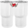 20 oz. Tall Stainless Steel Vacuum Insulated Tumbler White Thumbnail