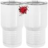 20 oz. Tall Stainless Steel Vacuum Insulated Tumbler White Thumbnail