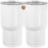 20 oz. Tall Stainless Steel Vacuum Insulated Tumbler White Thumbnail