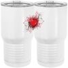 20 oz. Tall Stainless Steel Vacuum Insulated Tumbler White Thumbnail