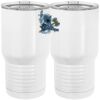 20 oz. Tall Stainless Steel Vacuum Insulated Tumbler White Thumbnail