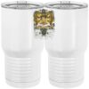 20 oz. Tall Stainless Steel Vacuum Insulated Tumbler White Thumbnail