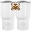 20 oz. Tall Stainless Steel Vacuum Insulated Tumbler White Thumbnail