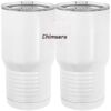 20 oz. Tall Stainless Steel Vacuum Insulated Tumbler White Thumbnail