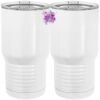 20 oz. Tall Stainless Steel Vacuum Insulated Tumbler White Thumbnail