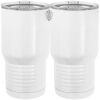 20 oz. Tall Stainless Steel Vacuum Insulated Tumbler White Thumbnail