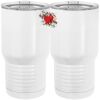 20 oz. Tall Stainless Steel Vacuum Insulated Tumbler White Thumbnail