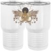 20 oz. Tall Stainless Steel Vacuum Insulated Tumbler White Thumbnail
