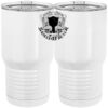 20 oz. Tall Stainless Steel Vacuum Insulated Tumbler White Thumbnail
