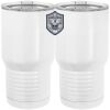 20 oz. Tall Stainless Steel Vacuum Insulated Tumbler White Thumbnail