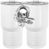 20 oz. Tall Stainless Steel Vacuum Insulated Tumbler White Thumbnail