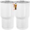 20 oz. Tall Stainless Steel Vacuum Insulated Tumbler White Thumbnail