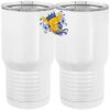 20 oz. Tall Stainless Steel Vacuum Insulated Tumbler White Thumbnail