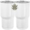 20 oz. Tall Stainless Steel Vacuum Insulated Tumbler White Thumbnail