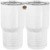 20 oz. Tall Stainless Steel Vacuum Insulated Tumbler White Thumbnail