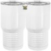 20 oz. Tall Stainless Steel Vacuum Insulated Tumbler White Thumbnail