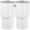 20 oz. Tall Stainless Steel Vacuum Insulated Tumbler White Thumbnail