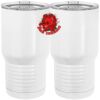 20 oz. Tall Stainless Steel Vacuum Insulated Tumbler White Thumbnail