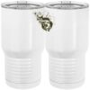 20 oz. Tall Stainless Steel Vacuum Insulated Tumbler White Thumbnail