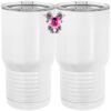 20 oz. Tall Stainless Steel Vacuum Insulated Tumbler White Thumbnail