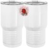 20 oz. Tall Stainless Steel Vacuum Insulated Tumbler White Thumbnail