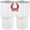 20 oz. Tall Stainless Steel Vacuum Insulated Tumbler White Thumbnail