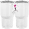 20 oz. Tall Stainless Steel Vacuum Insulated Tumbler White Thumbnail