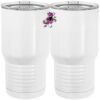 20 oz. Tall Stainless Steel Vacuum Insulated Tumbler White Thumbnail