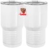 20 oz. Tall Stainless Steel Vacuum Insulated Tumbler White Thumbnail