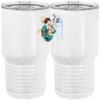 20 oz. Tall Stainless Steel Vacuum Insulated Tumbler White Thumbnail