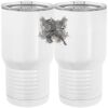 20 oz. Tall Stainless Steel Vacuum Insulated Tumbler White Thumbnail