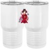 20 oz. Tall Stainless Steel Vacuum Insulated Tumbler White Thumbnail