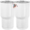 20 oz. Tall Stainless Steel Vacuum Insulated Tumbler White Thumbnail