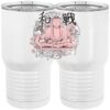 20 oz. Tall Stainless Steel Vacuum Insulated Tumbler White Thumbnail