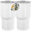 20 oz. Tall Stainless Steel Vacuum Insulated Tumbler White Thumbnail